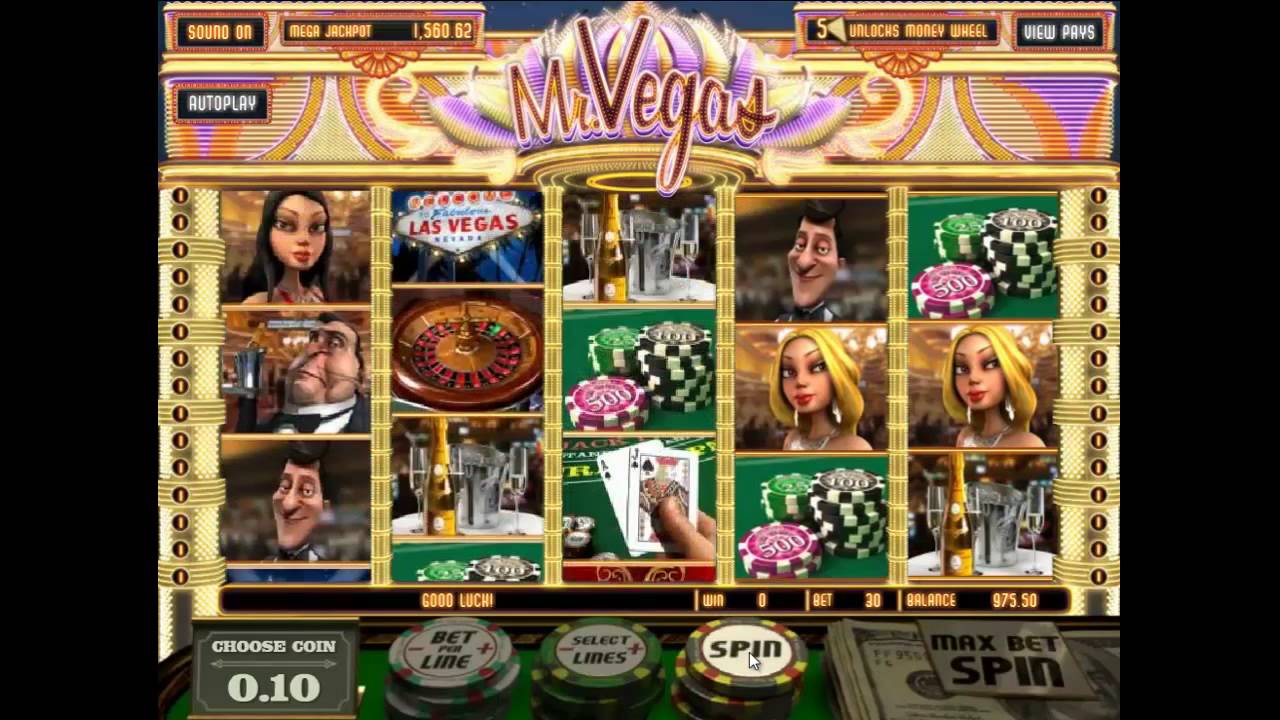 BetSoft Mr Vegas Screenshot