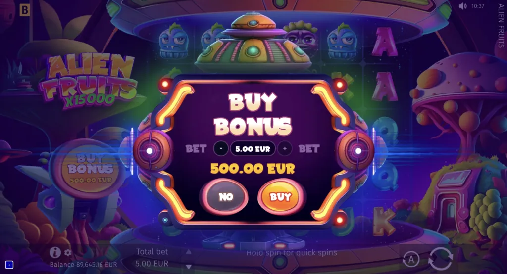 BG Alien Fruits 2 Screenshot