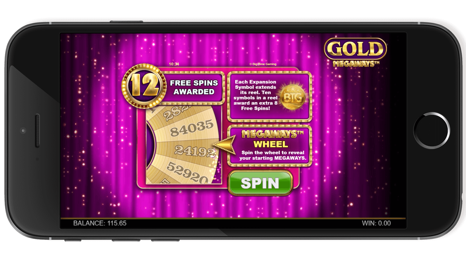 Gold Megaways Screenshot