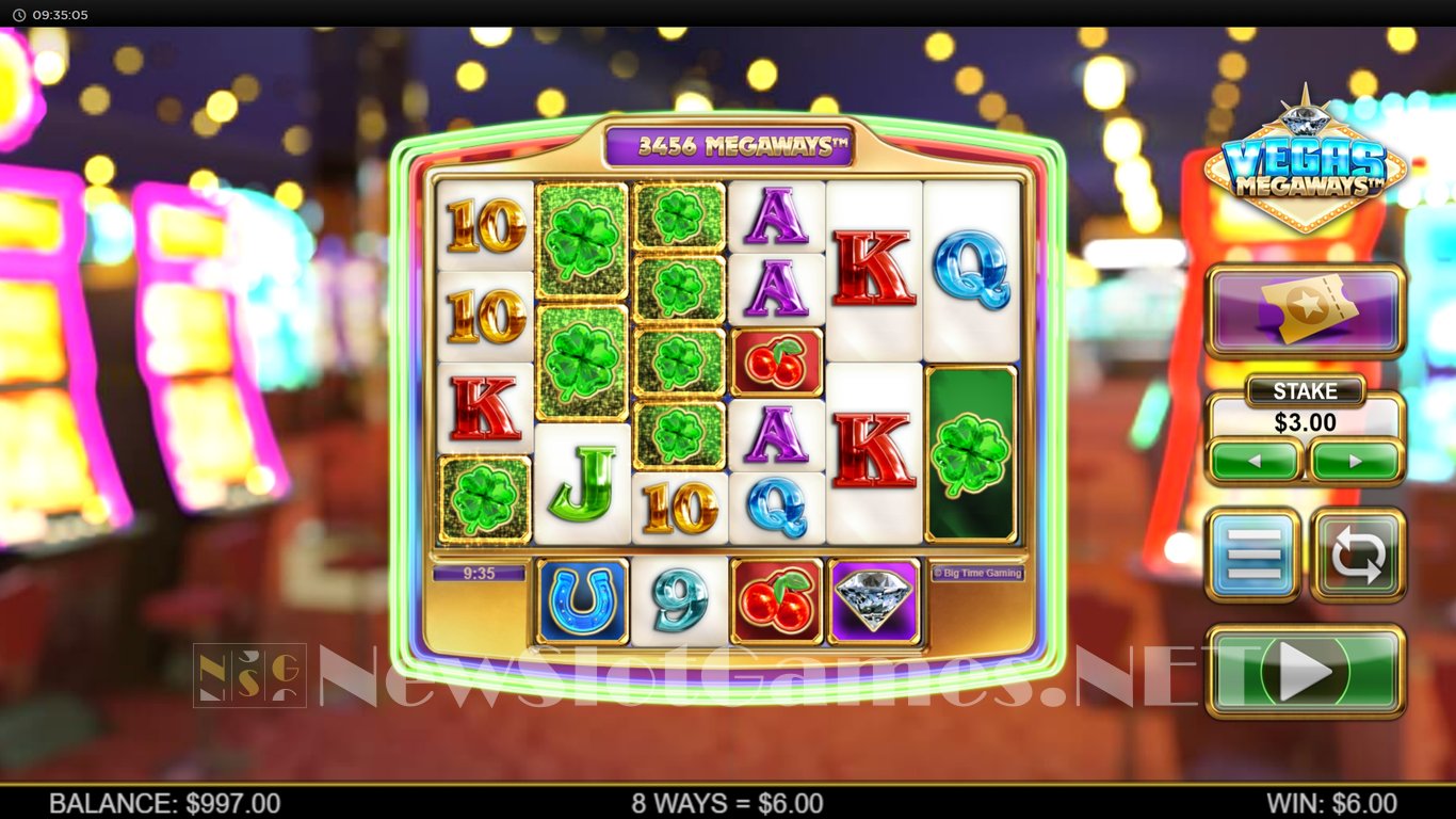 Vegas Megaway Screenshot