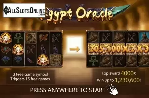 Egypt Oracle Screenshot