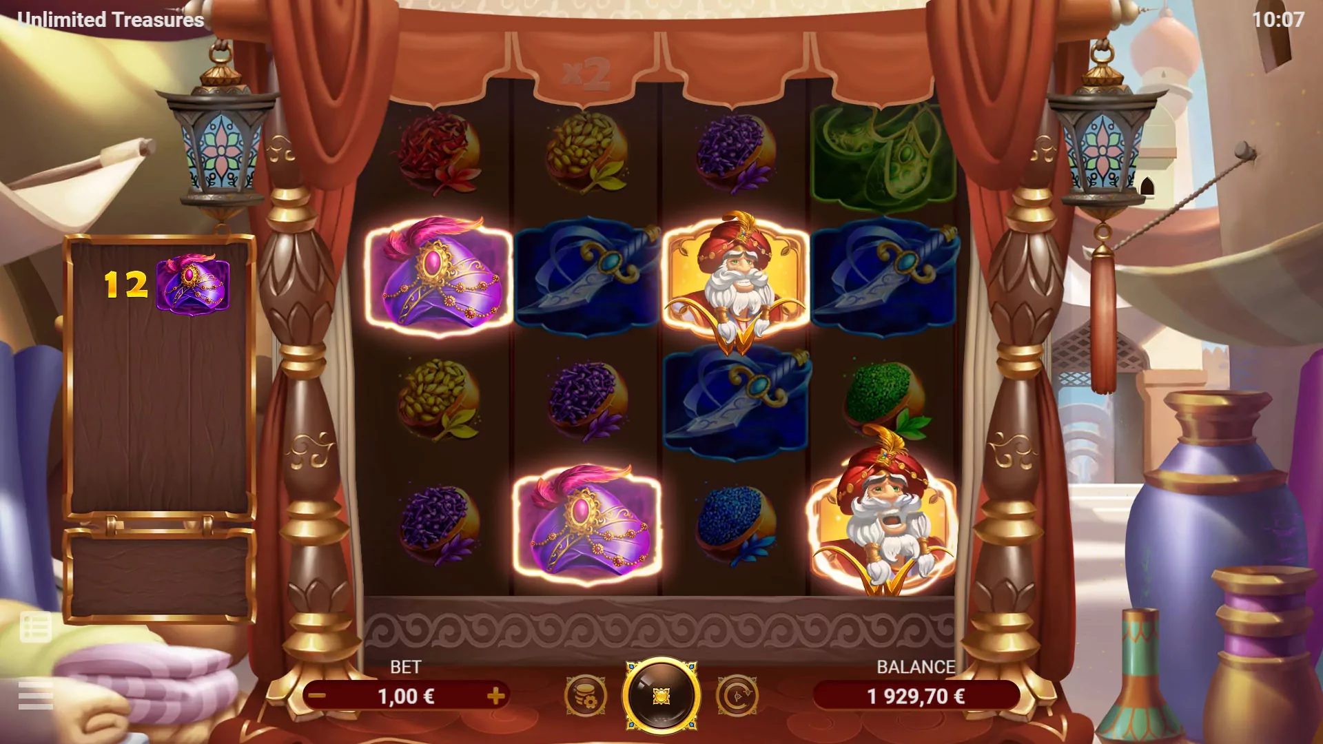 EVO Unlimited Treasures Screenshot