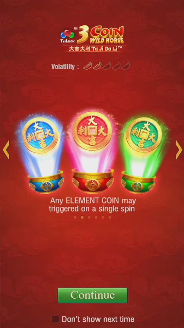 3 Coin Wild Horse Screenshot