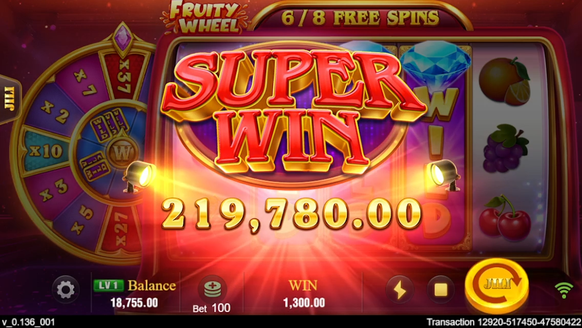 JILI Fruity Wheel Screenshot