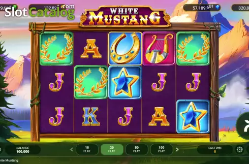 Pop White Mustang Screenshot