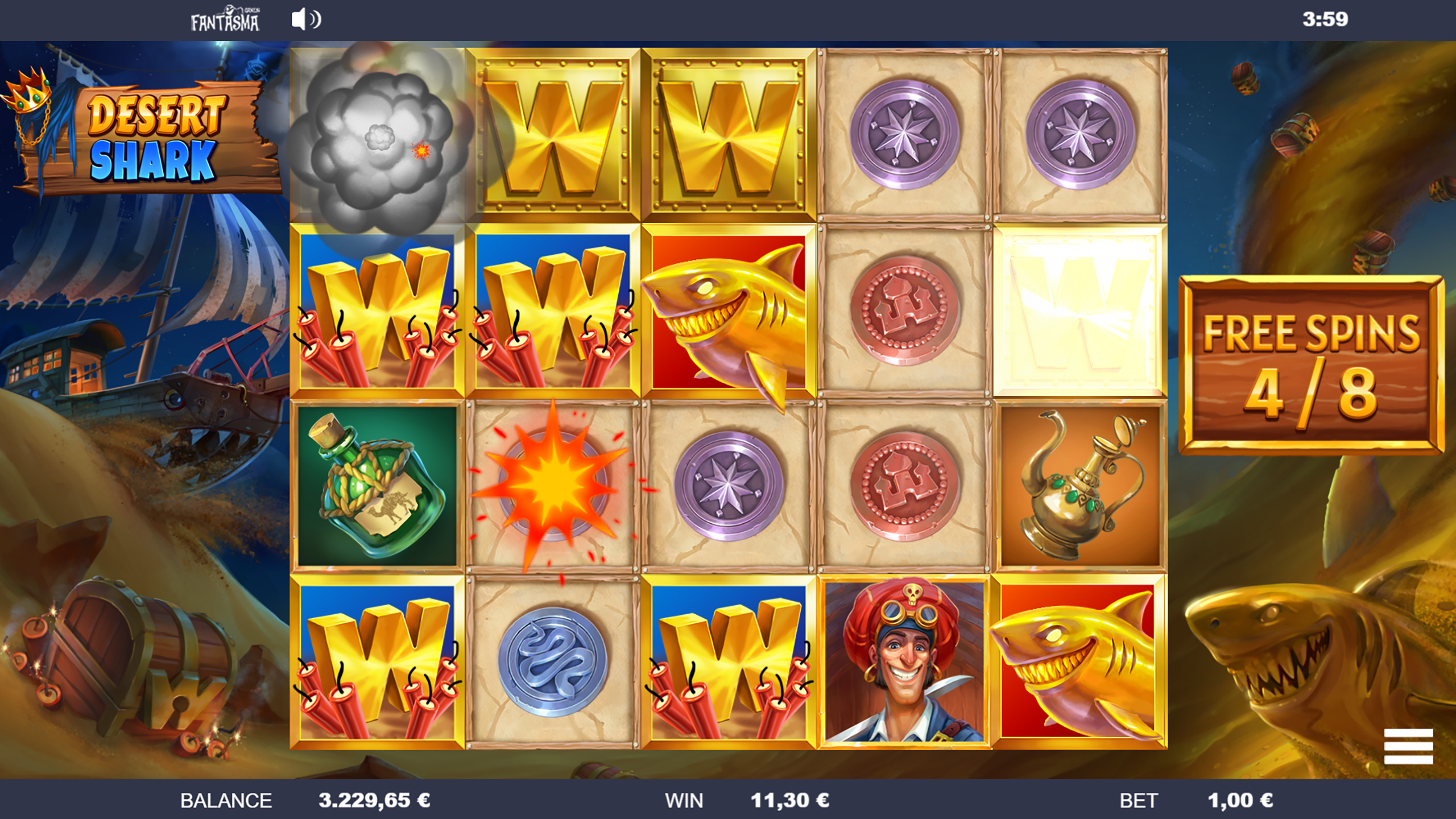 Desert Shark Screenshot