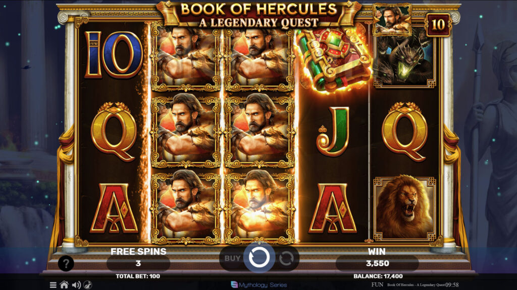 SP Book Of Hercules A Legendary Quest Screenshot