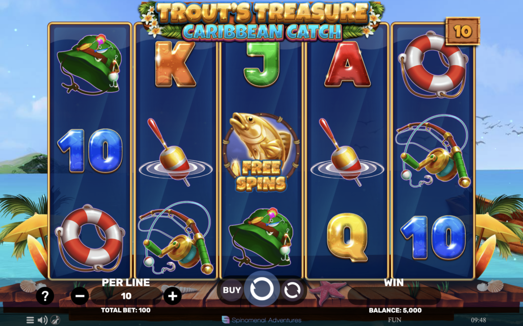 SP Trout's Treasure Caribbean Catch Screenshot