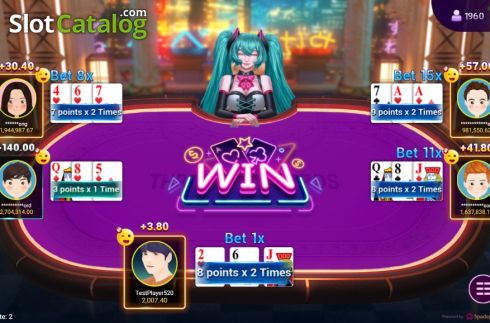 WG Three Facecard Screenshot